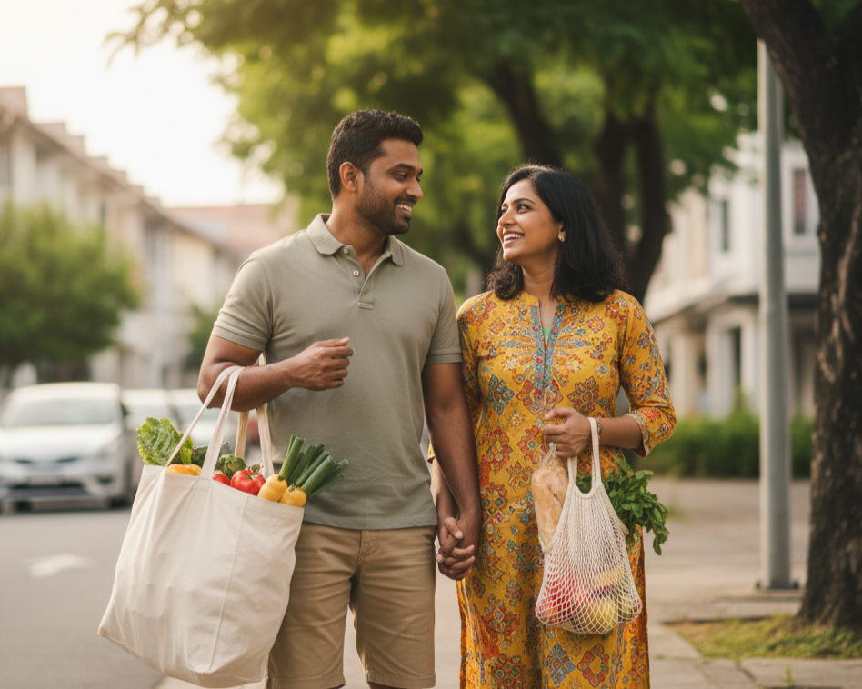 Happy Indian Couple